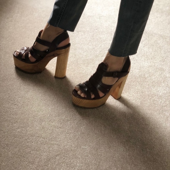 Zara collection Leather Sandals size 39 (7.5 US) - Picture 6 of 8